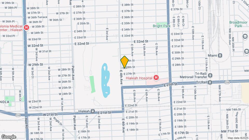 430 E 28th St Map and Location Details