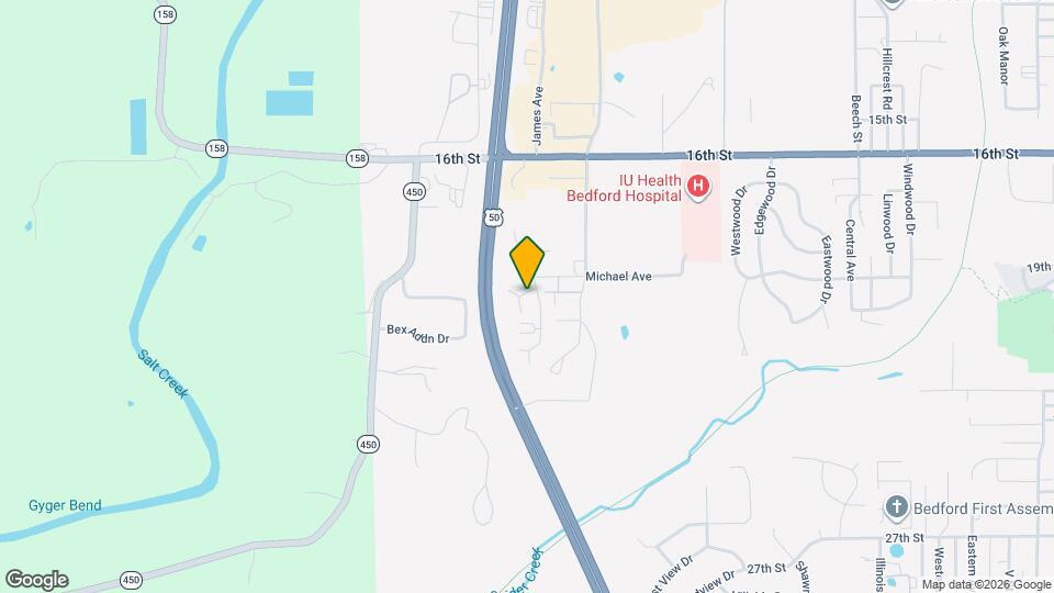 Pines Apartment of Bedford Map and Location Details