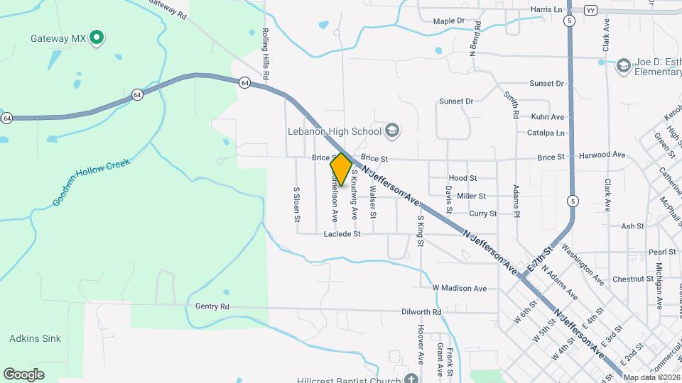 272 Cornelison Ave Map and Location Details