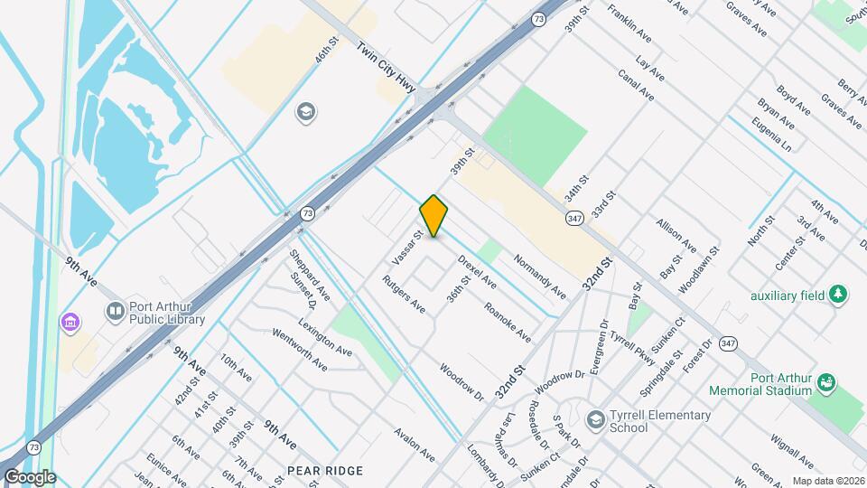 3901 Drexel Ave Mapa y Detalles de la Ubicación