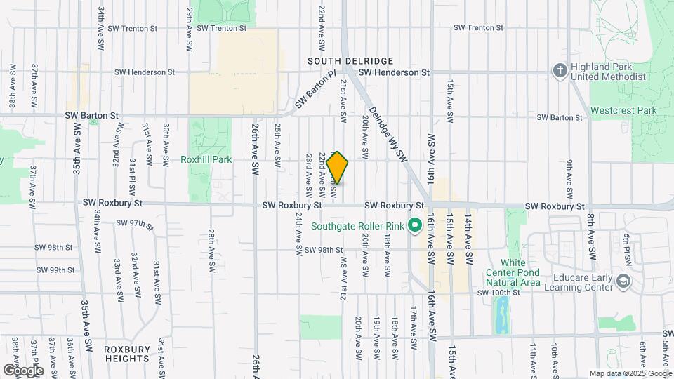 9443 21st Ave SW, Unit #A Map and Location Details