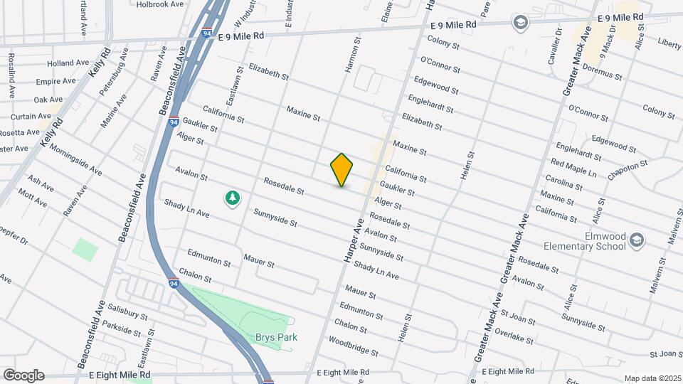 20628 Alger St Mapa y Detalles de la Ubicación