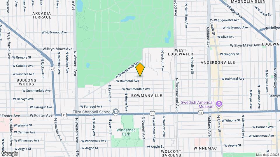 5402 N Damen Ave, Unit 202 Map and Location Details
