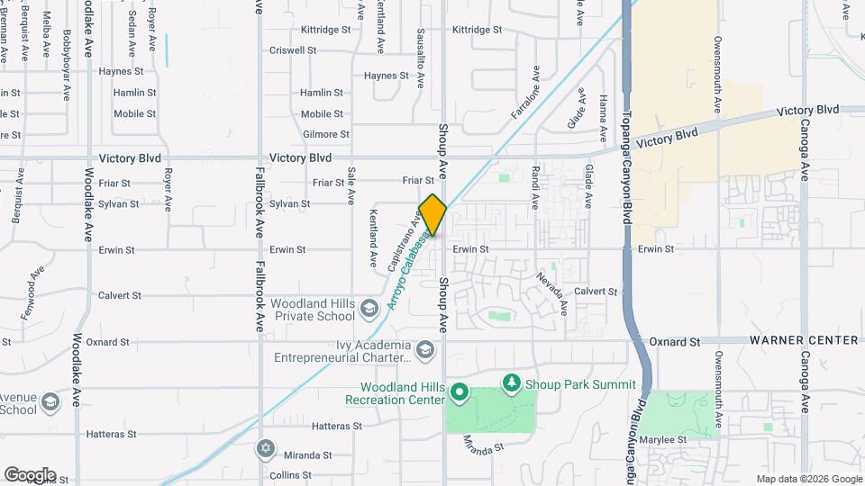 6225 Shoup Ave Map and Location Details