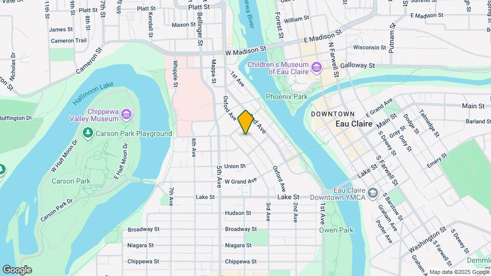 1026 Oxford Ave, Unit 1.5 Map and Location Details