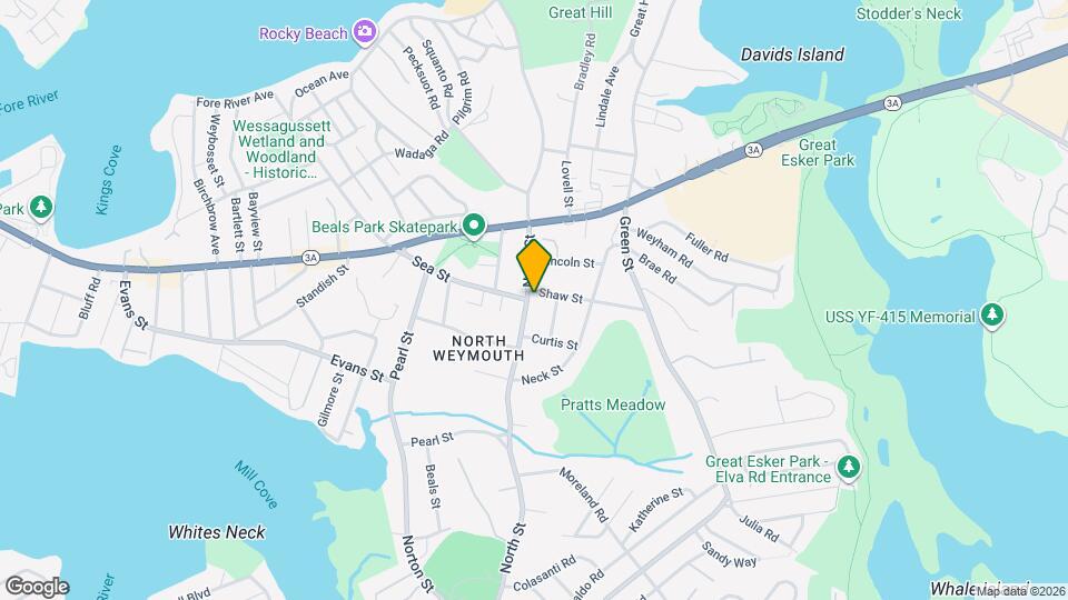 232 North St, Unit 1 Mapa y Detalles de la Ubicación