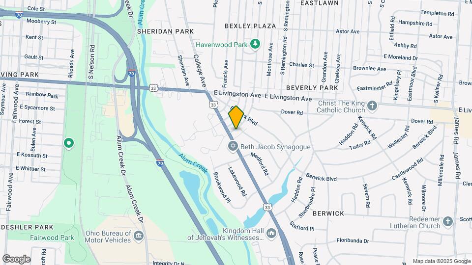 1148-1154 Cassingham Rd Map and Location Details