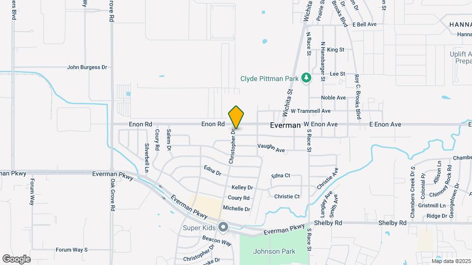 836 W Barron Ave Map and Location Details