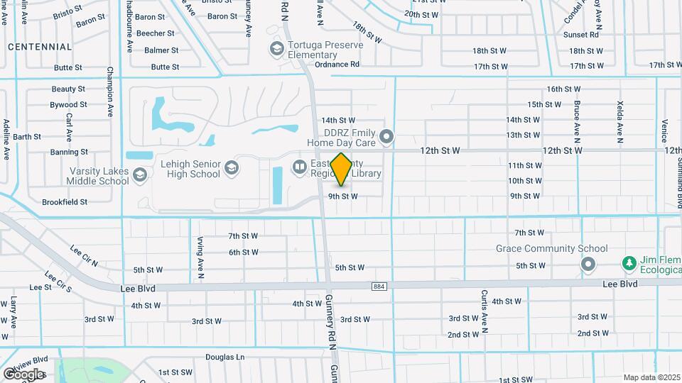 4318 9th St W Map and Location Details