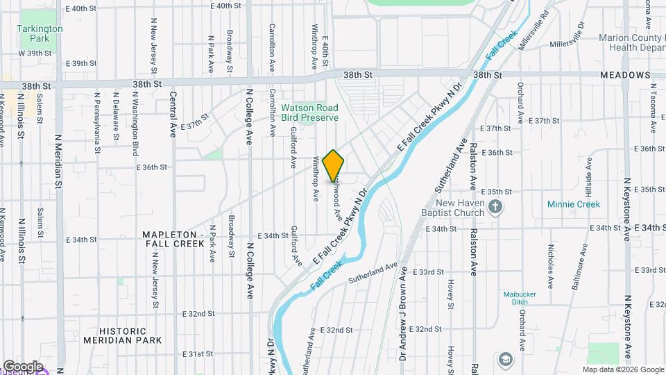 3476 Birchwood Ave Map and Location Details