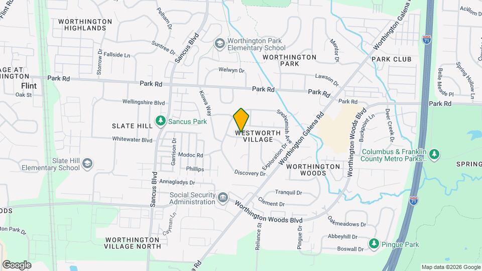 1080 Arapaho Ave Map and Location Details