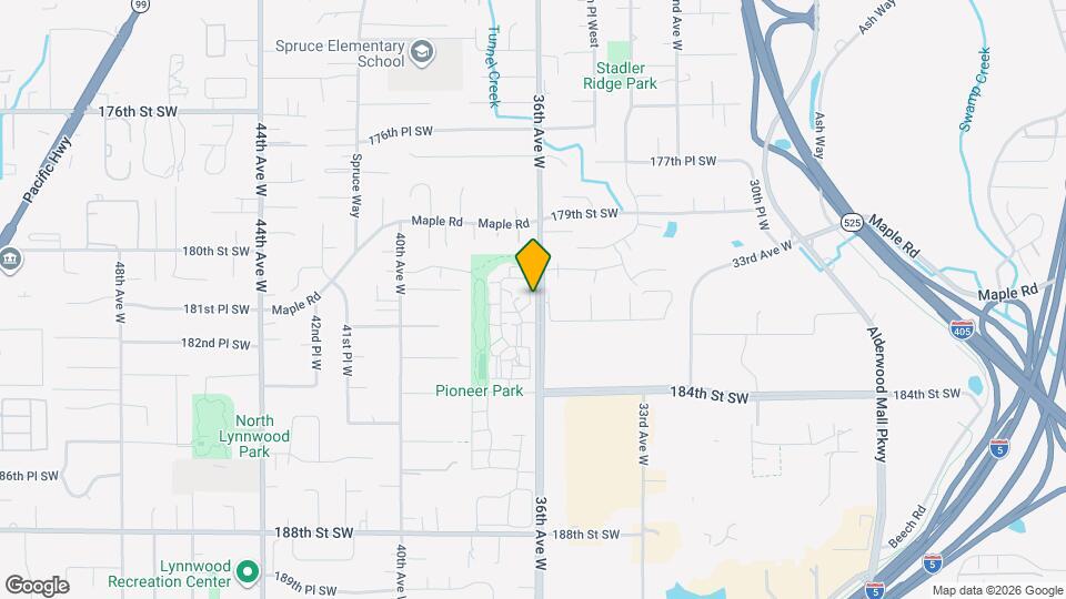 Alderwood Heights Apartment Map and Location Details