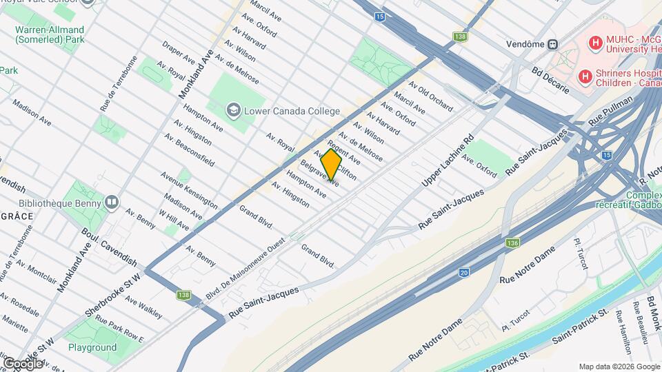 2230 Belgrave Av Map and Location Details