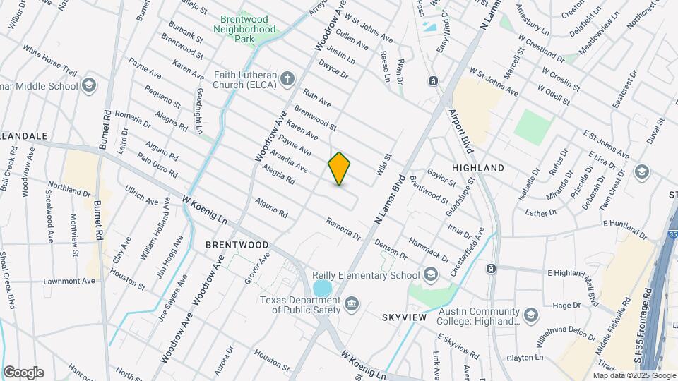 1101 Arcadia Ave Map and Location Details