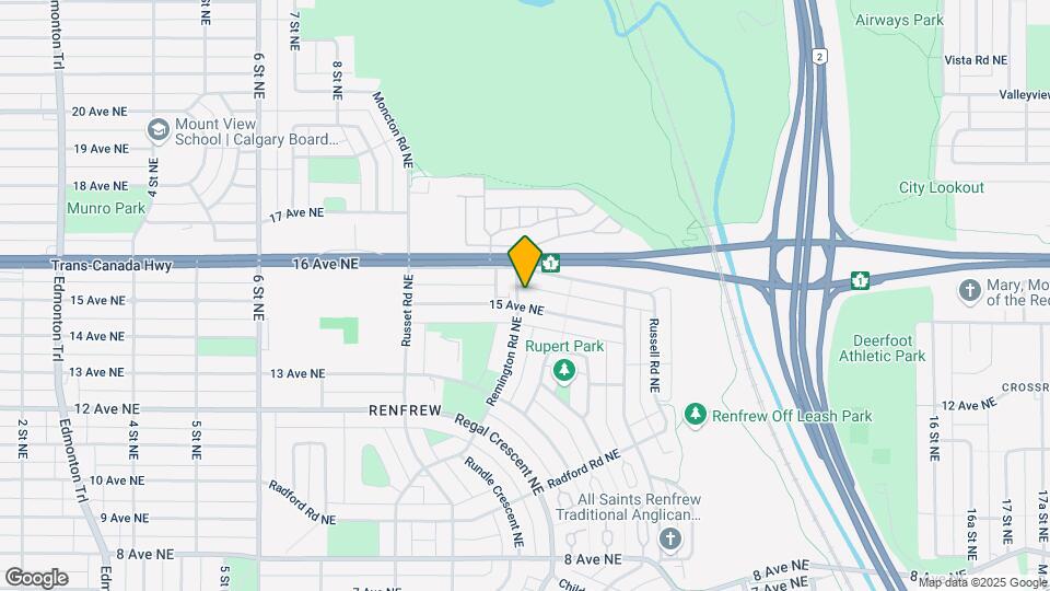 1604 Remington Rd NE Map and Location Details