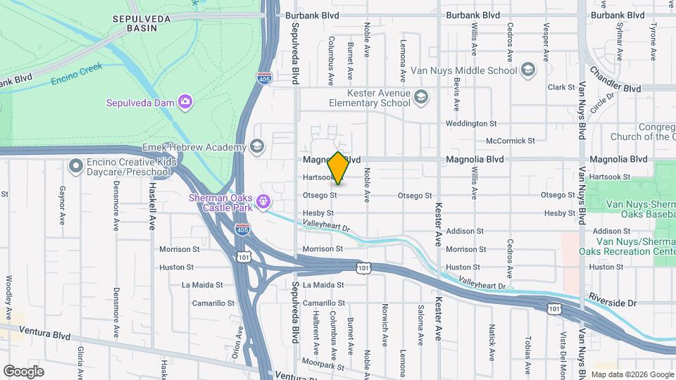 15147 Otsego St Map and Location Details