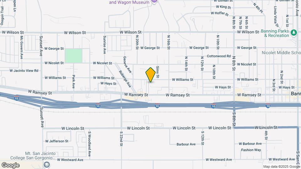 1837 W Hays St Mapa y Detalles de la Ubicación