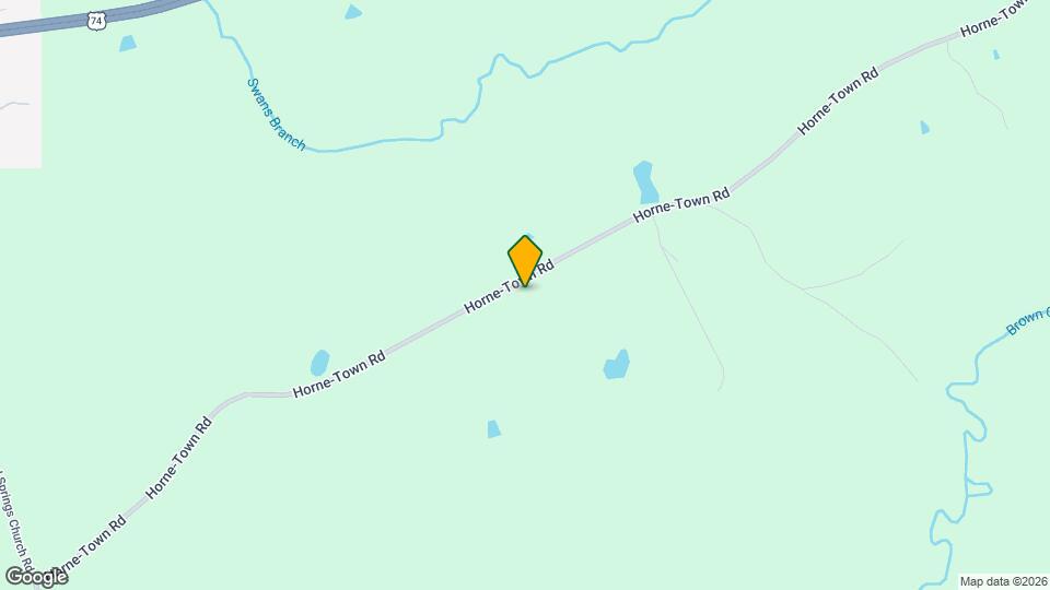 2109 Horne-Town Rd Map and Location Details