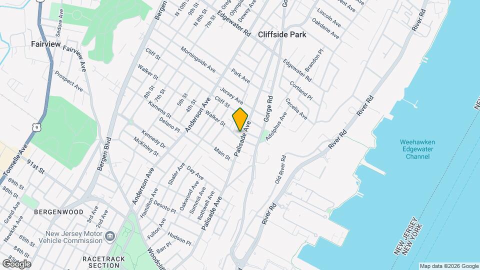 305 Palisade Ave Map and Location Details