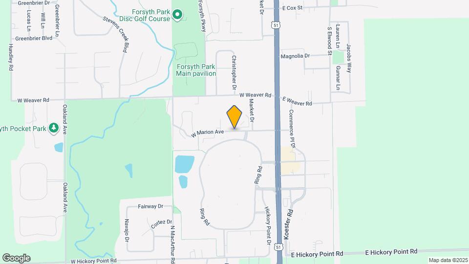 Hickory Point Christian Apartments and Nearby Forsyth Apartments For