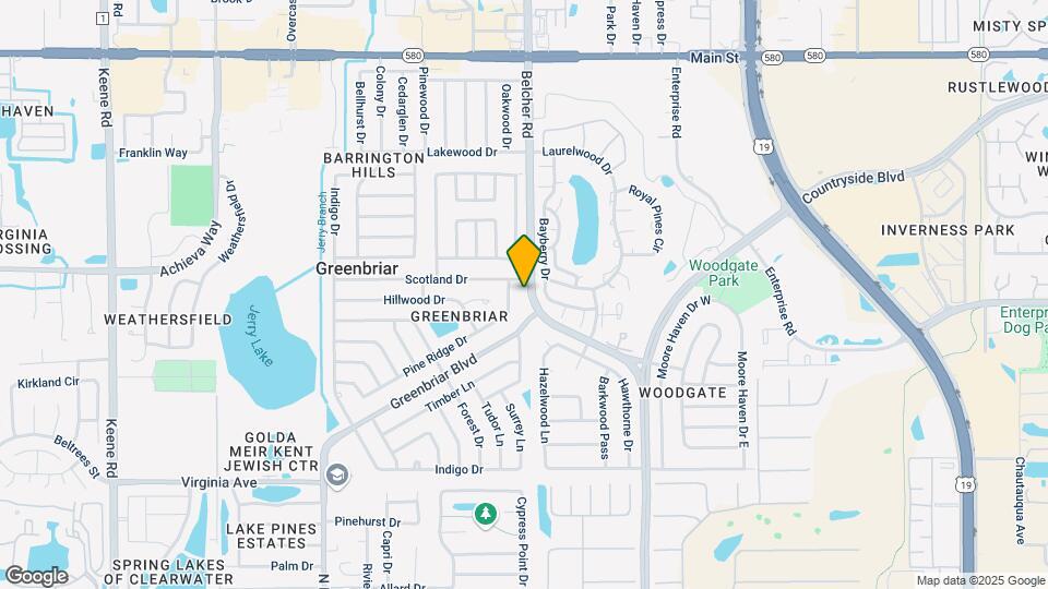 2186 Greenbriar Blvd Map and Location Details