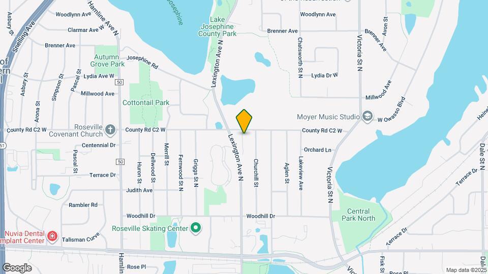 2862 Lexington Pl N Map and Location Details