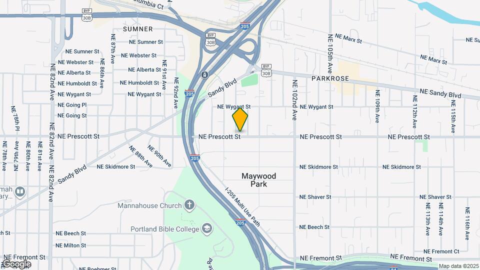 4508 NE 97th Ave Map and Location Details