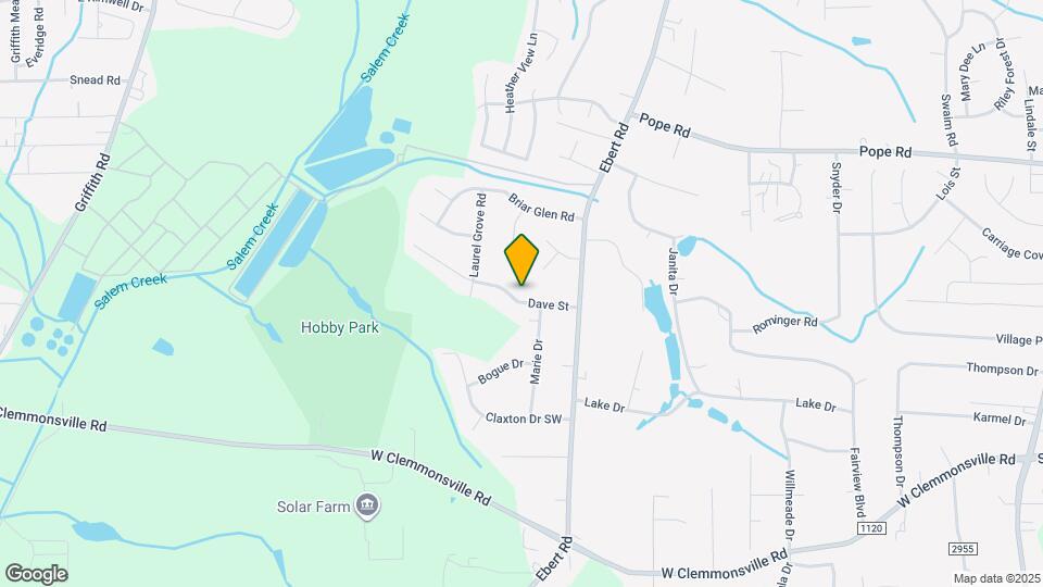 2119 Dave St Map and Location Details