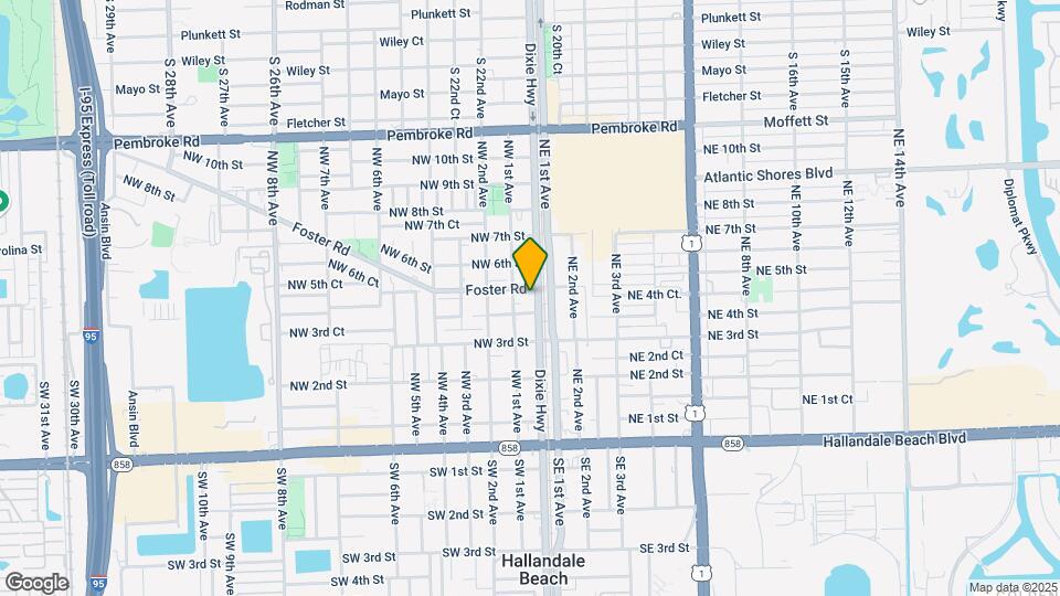 421 N Dixie Hwy Mapa y Detalles de la Ubicación