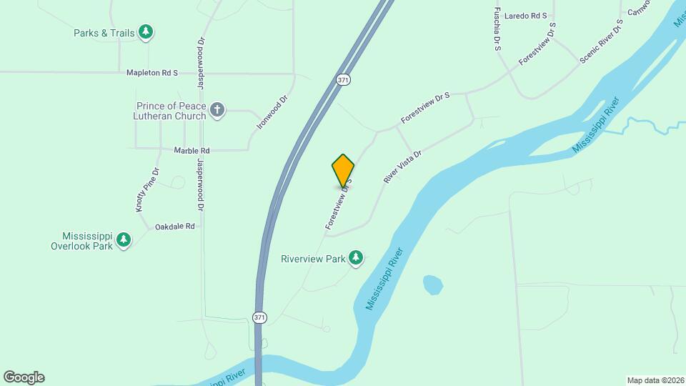 11587 Forestview Dr Mapa y Detalles de la Ubicación