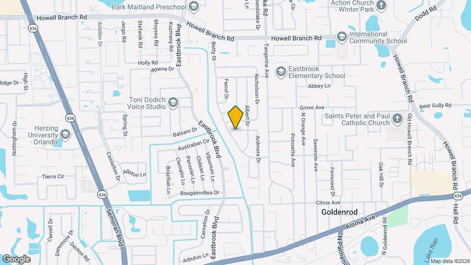 5418 Ardmore Dr Map and Location Details