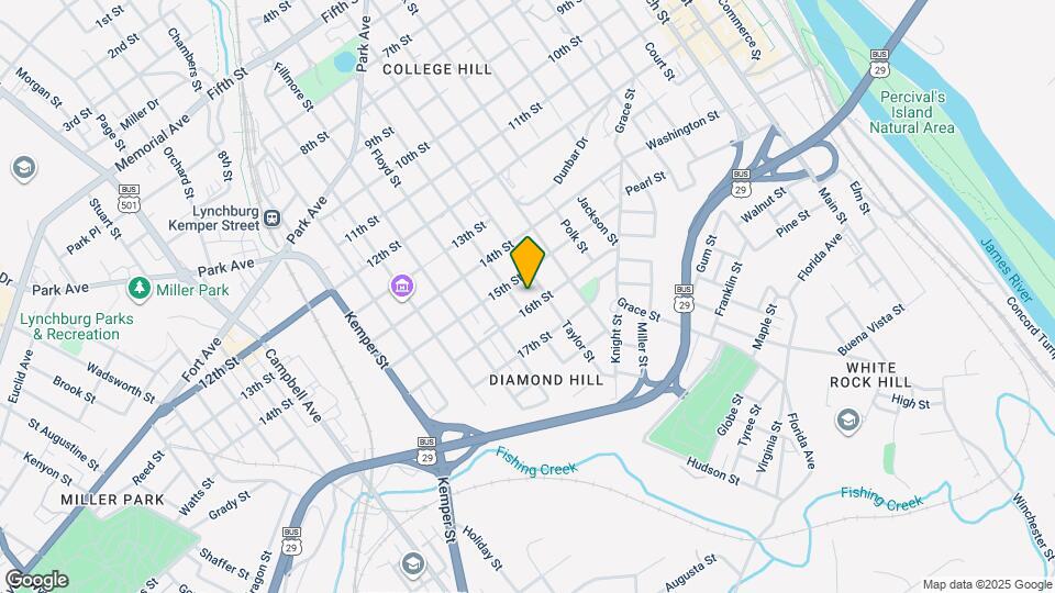 1209 16th St Map and Location Details