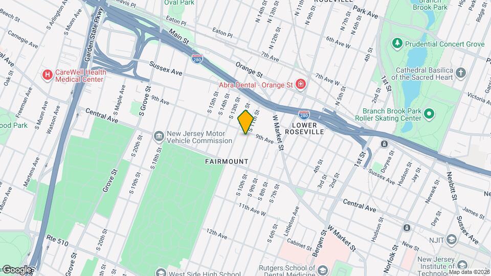 95 S 11th St, Unit 1 Map and Location Details
