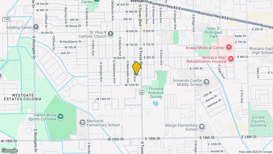1009 S Missouri Ave Map and Location Details