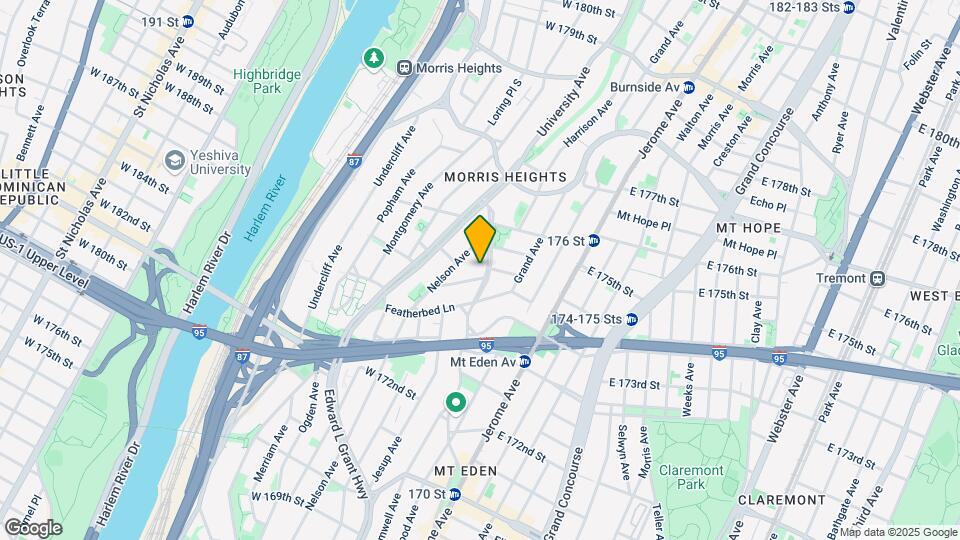1645 Macombs Rd Map and Location Details