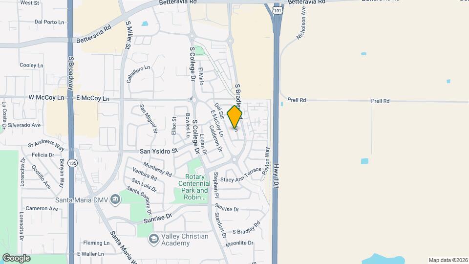 2543 Ellen Ln Map and Location Details