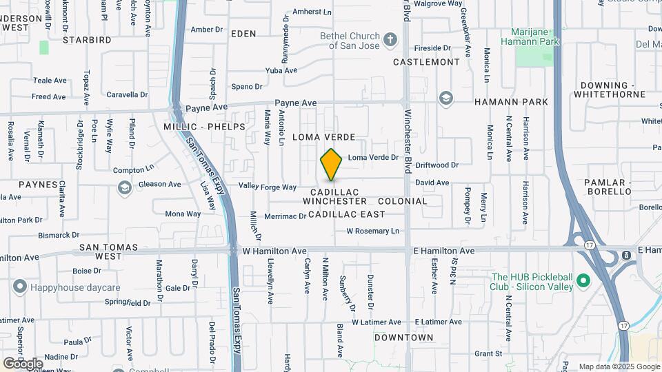 1475 Eden Ave Map and Location Details