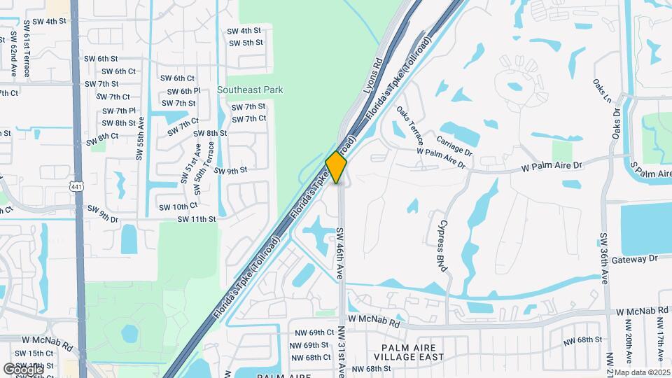 1237 SW 46th Ave Map and Location Details