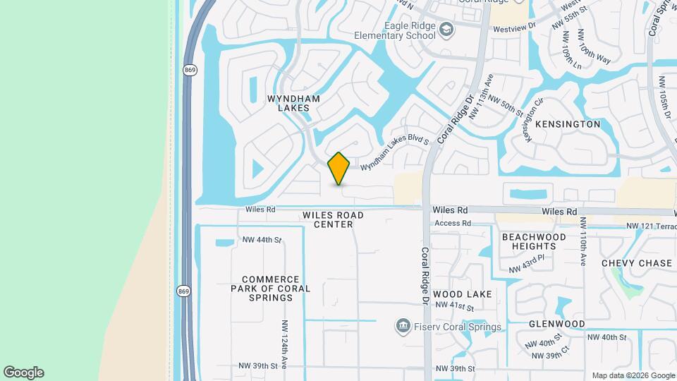 4664 NW 120th Way Map and Location Details