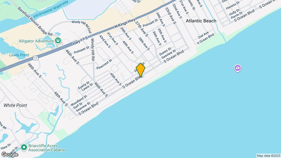 4111 S Ocean Blvd Map and Location Details