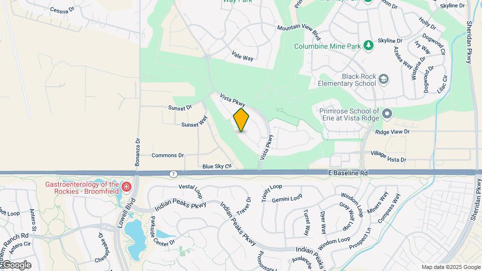 2852 Ironwood Cir Map and Location Details