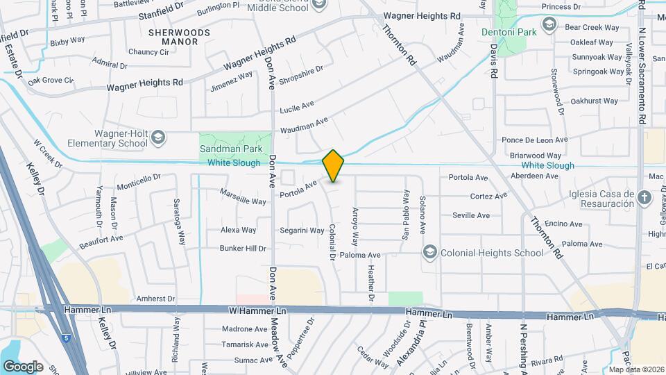 2217 Colonial Ct Map and Location Details