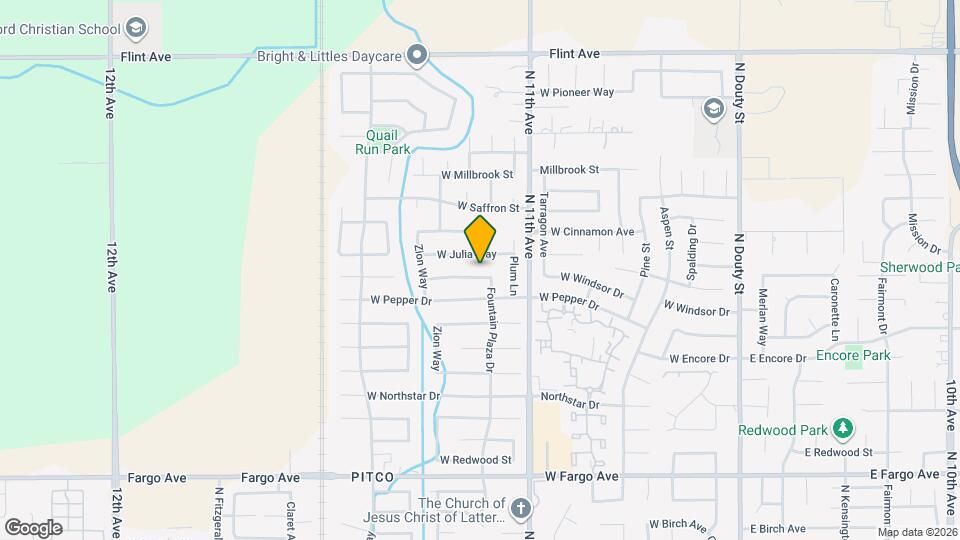 916 W Windsor Dr Mapa y Detalles de la Ubicación