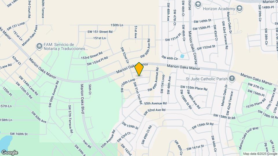 5077 SW 155th Loop Map and Location Details