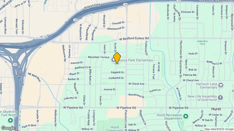 820 Bedford Ct W Map and Location Details
