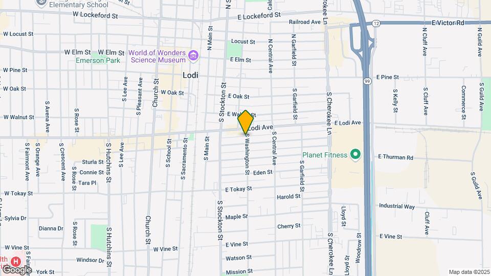 315 S Washington St Mapa y Detalles de la Ubicación