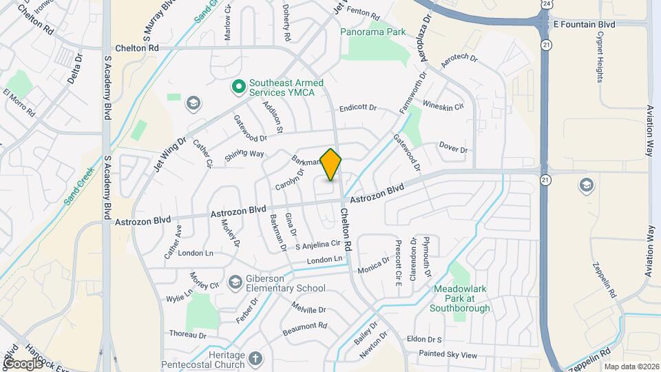 4554 Lamplighter Cir Map and Location Details