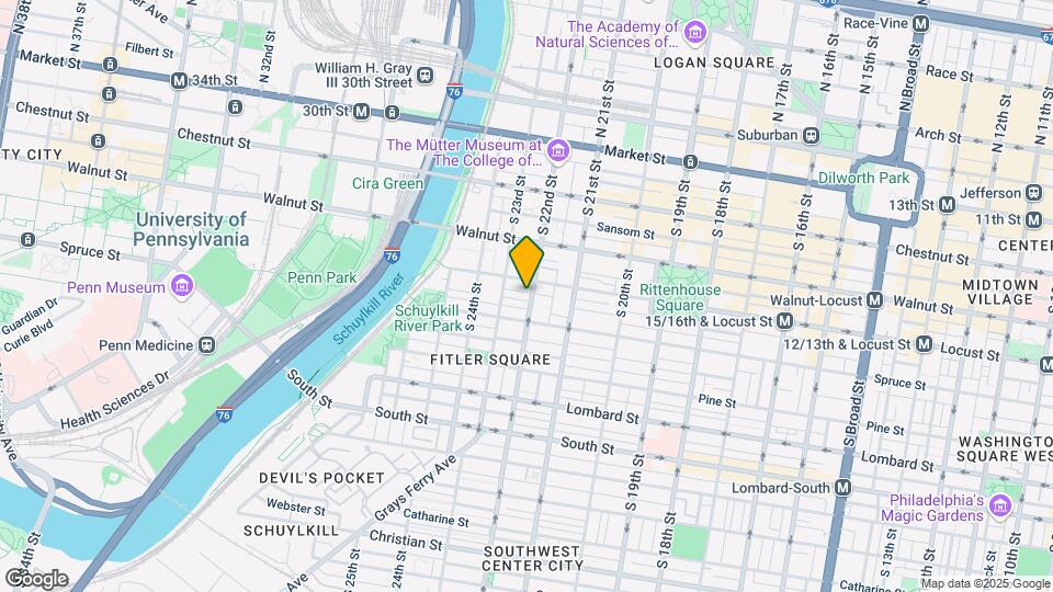 238 S 22nd St Map and Location Details