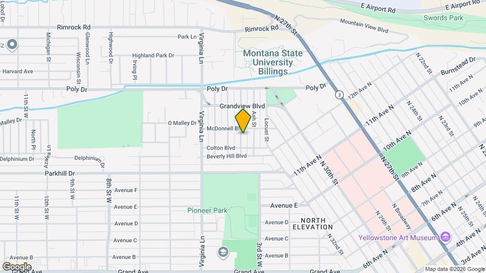 2217 Elm St Map and Location Details