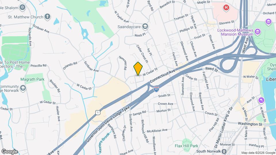 155 W Cedar St Map and Location Details